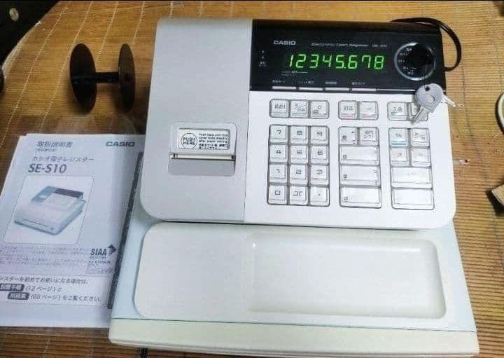 カシオレジスター SE-S10 人気コンパクト送料無料 331177 - メルカリ