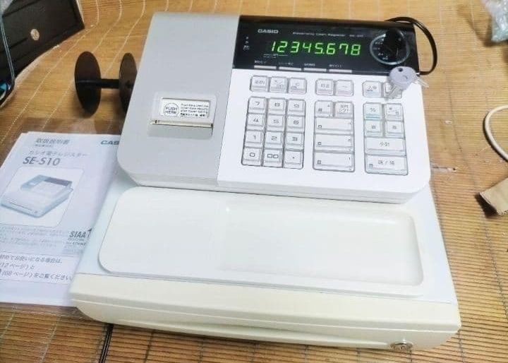 カシオレジスター SE-S10 人気コンパクト送料無料 331177 - メルカリ