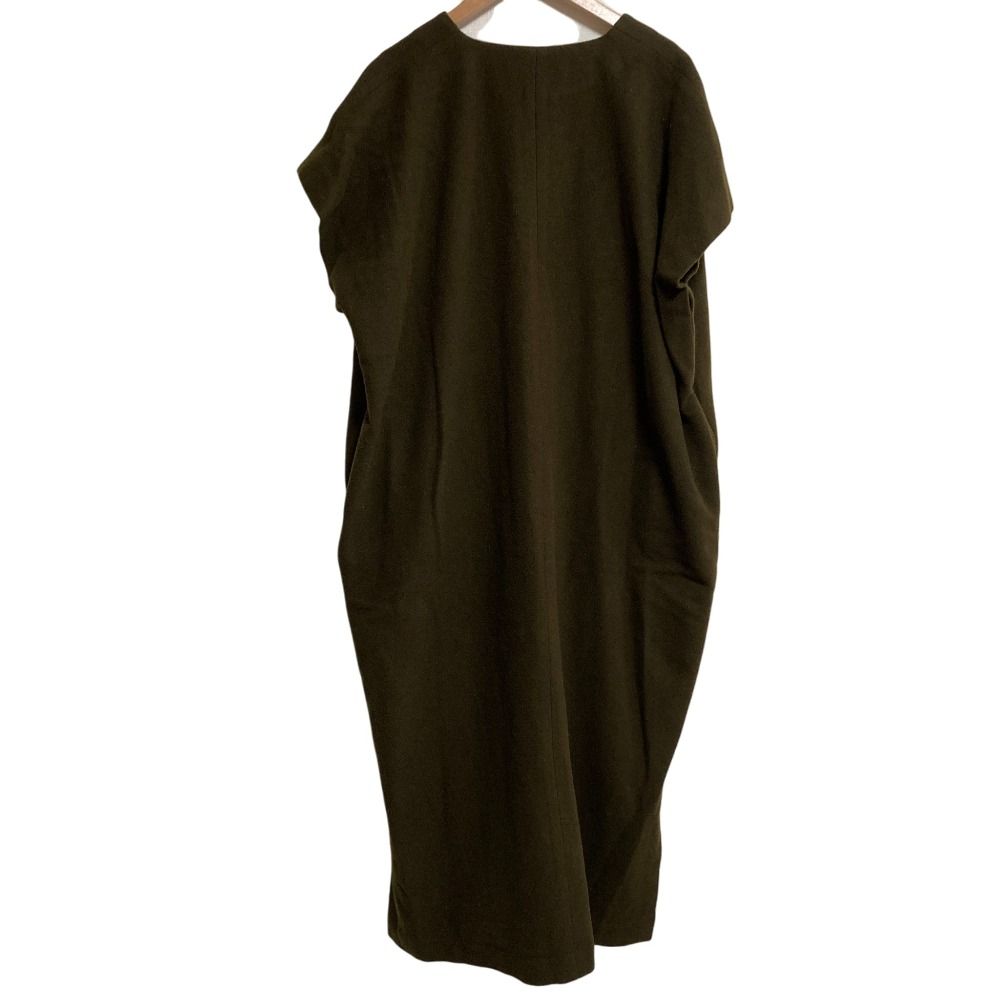 美品 SACRA サクラ SUPERIOR MELTON OP フレンチスリーブ ロング