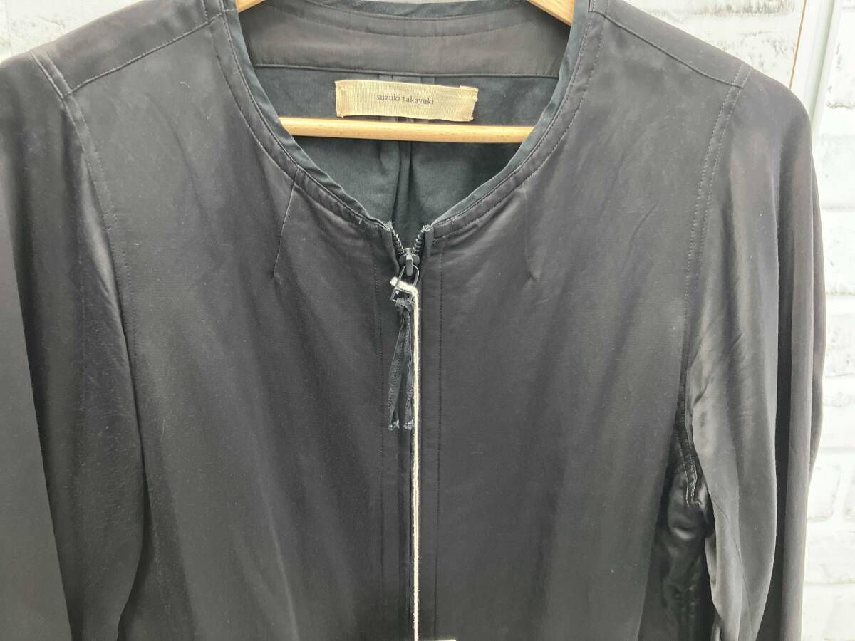 suzuki takayuki/layered blouson/サイズ01/ブラック/レイヤード