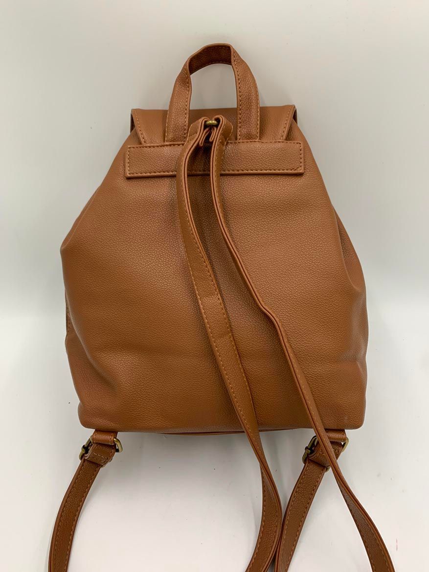 Tostalgic Clothing ミニレザー リュック バックパック バッグ 茶