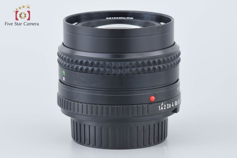 中古】MINOLTA ミノルタ MD ROKKOR 50mm f/1.4 - メルカリ