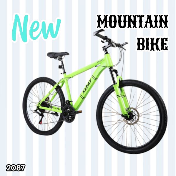 2087 マウンテンバイク ネオン 26インチ シマノ製 21段変速 ディスク
