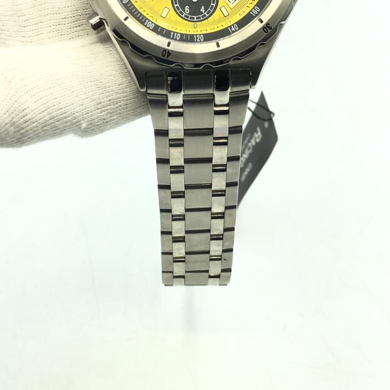 中古】ENKEI RACING LINE EK-001 エンケイ クロノグラフ シルバー