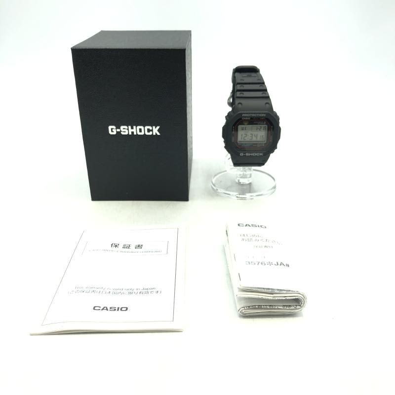 中古】G-SHOCK DW-5000R-1AJF ブラック ジーショック カシオ[17