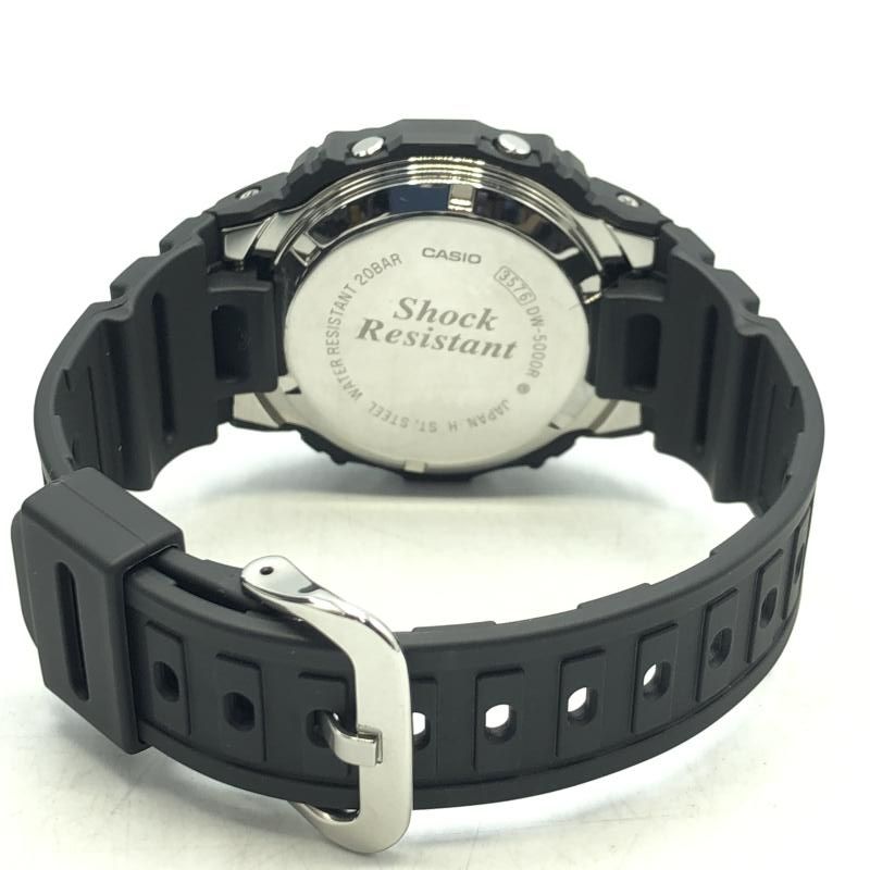中古】G-SHOCK DW-5000R-1AJF ブラック ジーショック カシオ[17