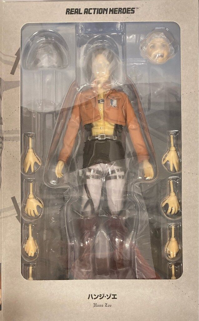 メディコム・トイ REAL ACTION HEROES 進撃の巨人 ハンジ・ゾエ RAH706