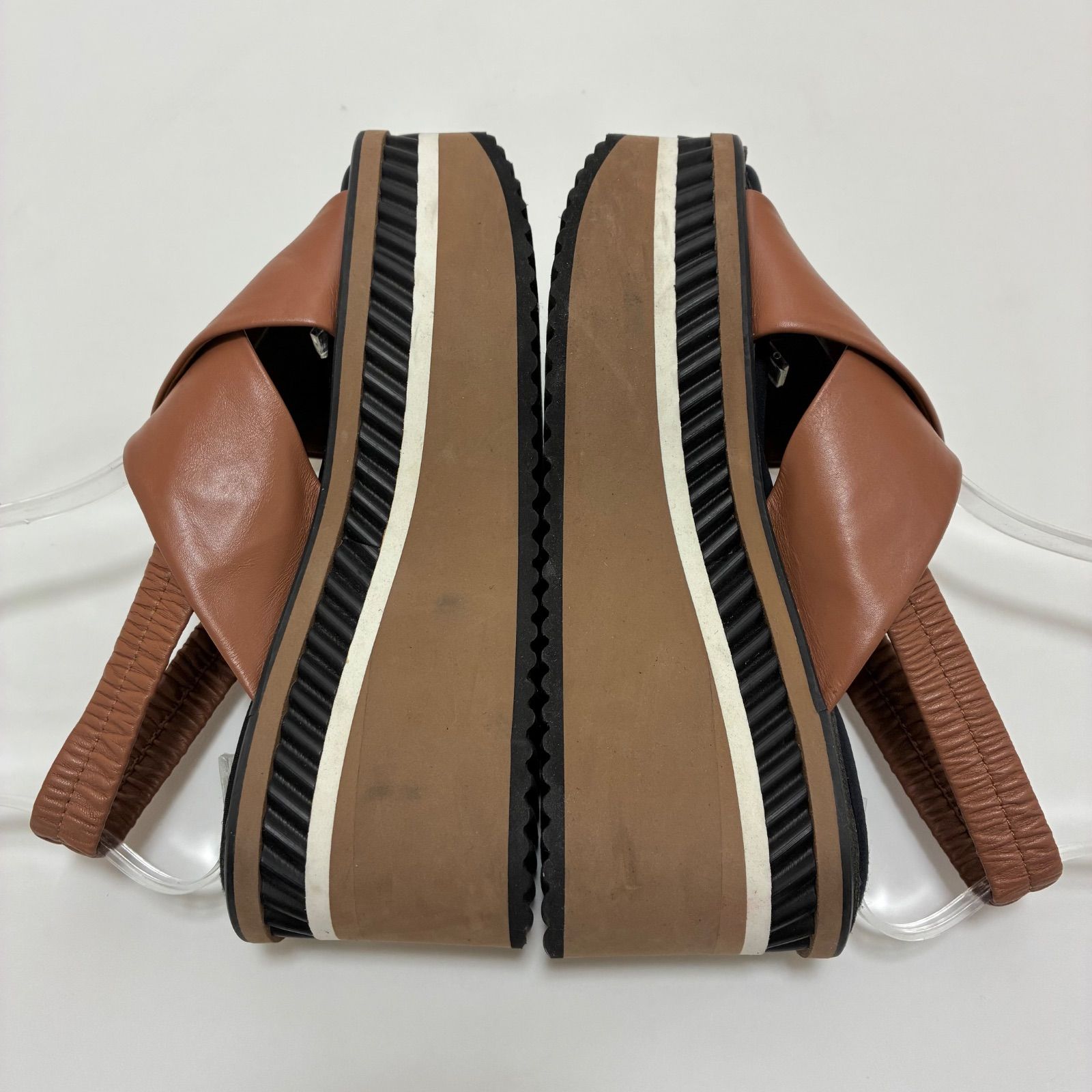 CLERGERIE プラットフォームサンダル　36 CLERGERIE クレジュリー☆Omin プラットフォーム サンダル 36 1/2