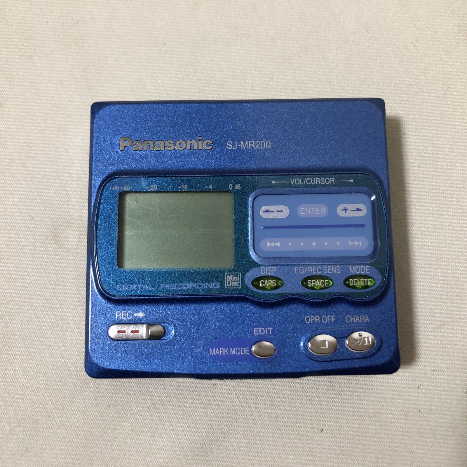 H650 Panasonic パナソニック ポータブル MDレコーダー SJ-MR200