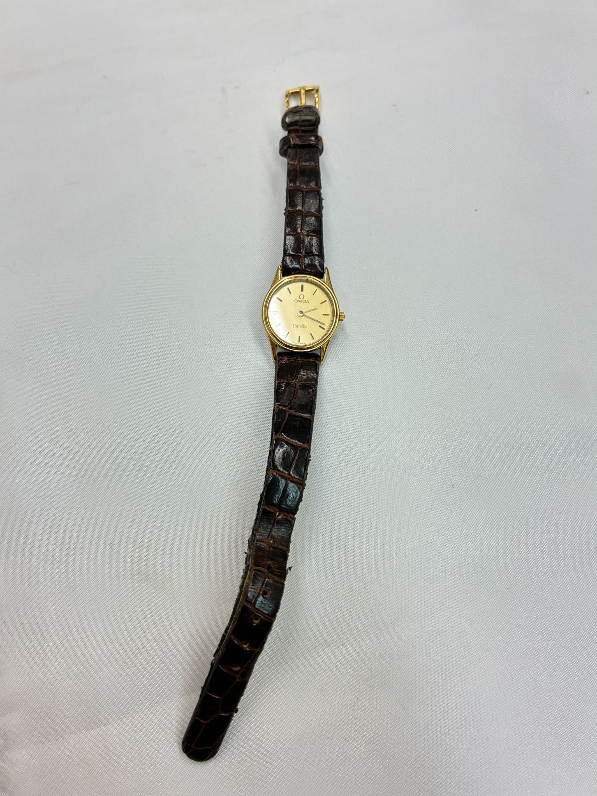 N【ヴィンテージ】OMEGA オメガ Devil デビル ビンテージ ゴールド