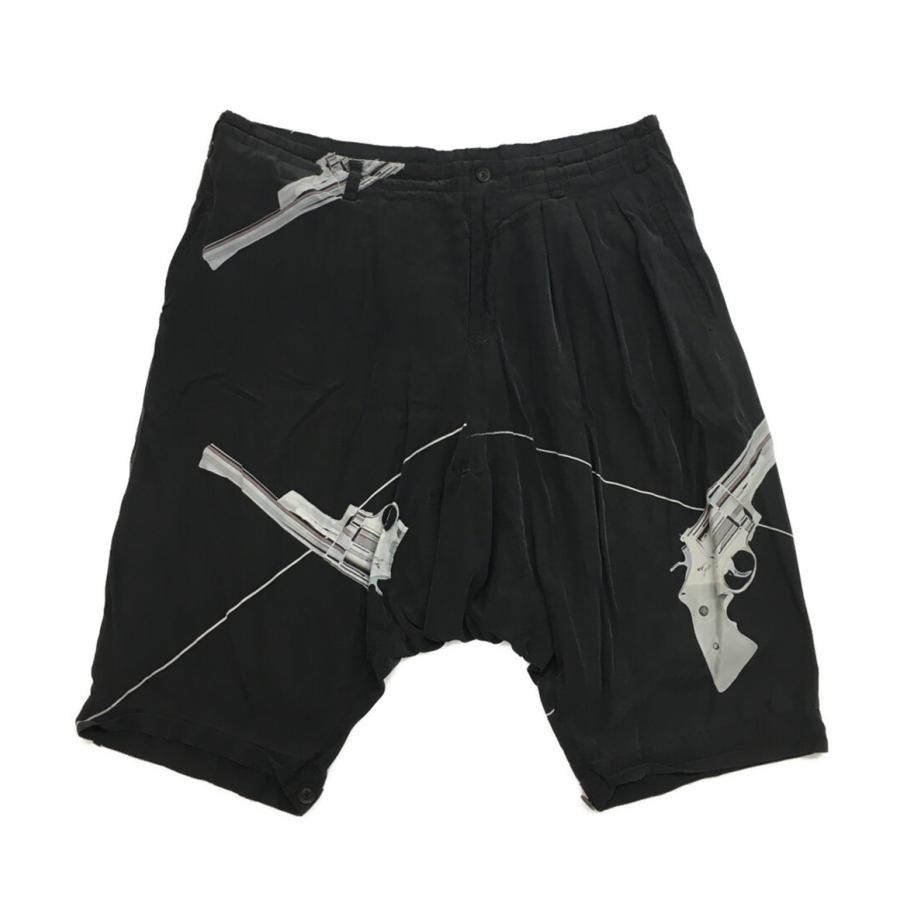 21AW YOHJI YAMAMOTO POUR HOMME サルエルマチ付きP・柄サルエルパンツ