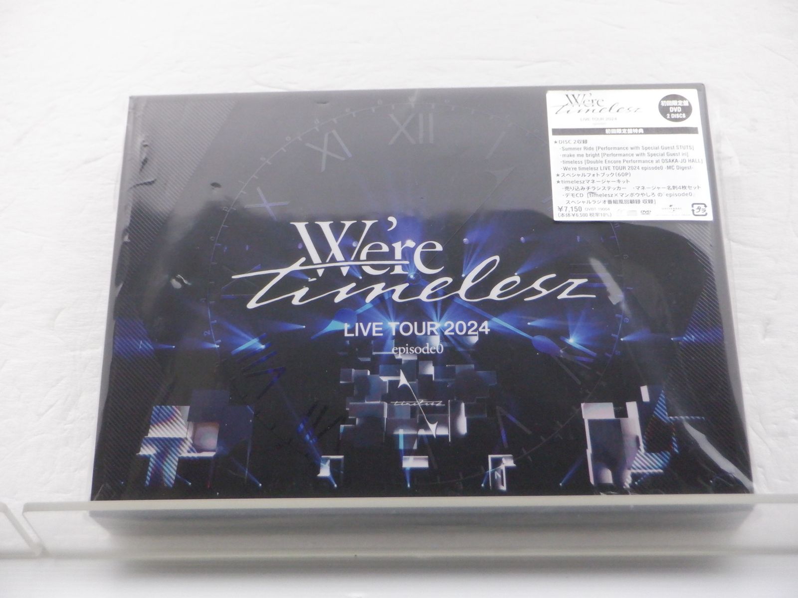 timelesz DVD We're timelesz LIVE TOUR 2024 episode0 初回限定盤