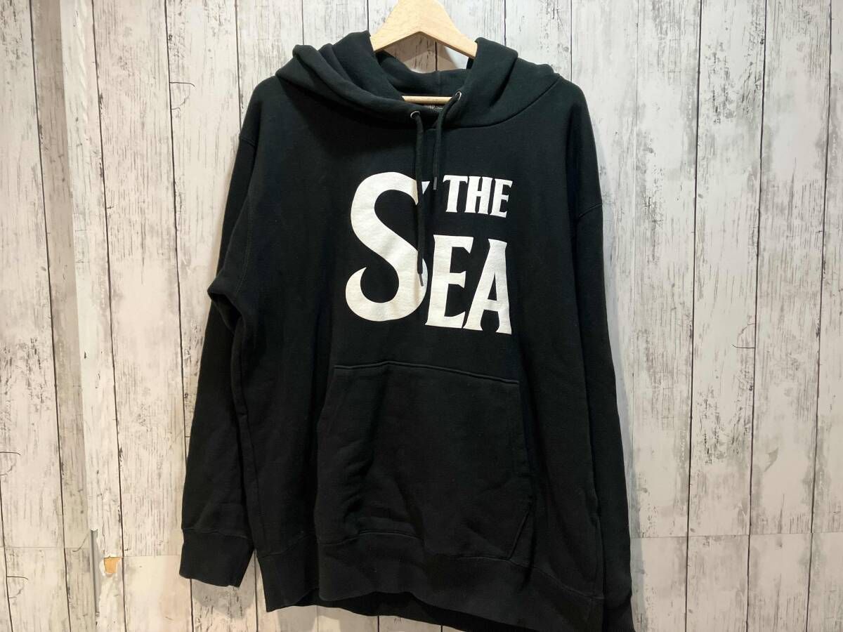 WIND AND SEA スウェットパーカー ブラック Mサイズ 【公式通販】