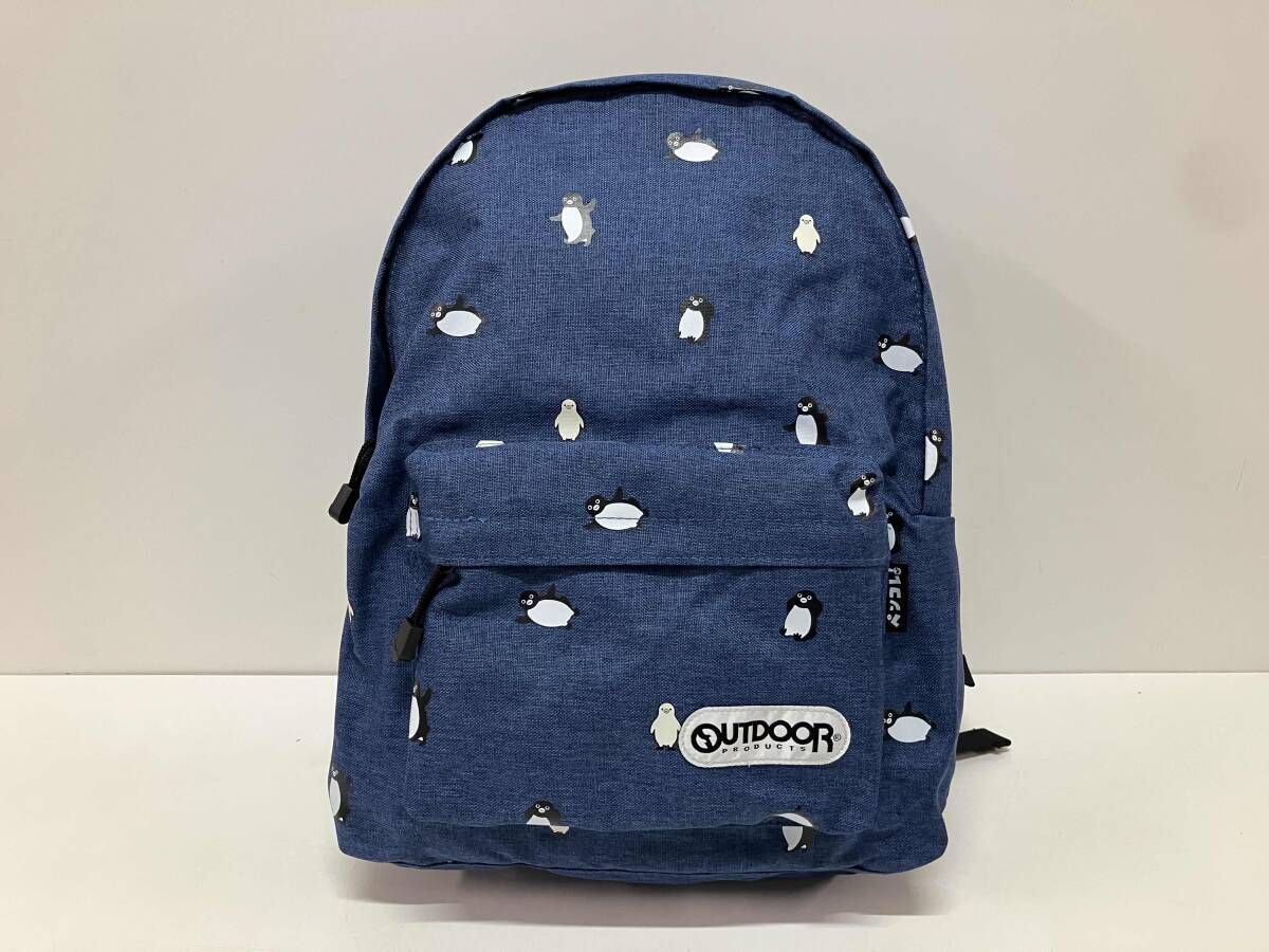 OUT DOOR アウトドア Suicaペンギン リュック タグ付き ネイビー