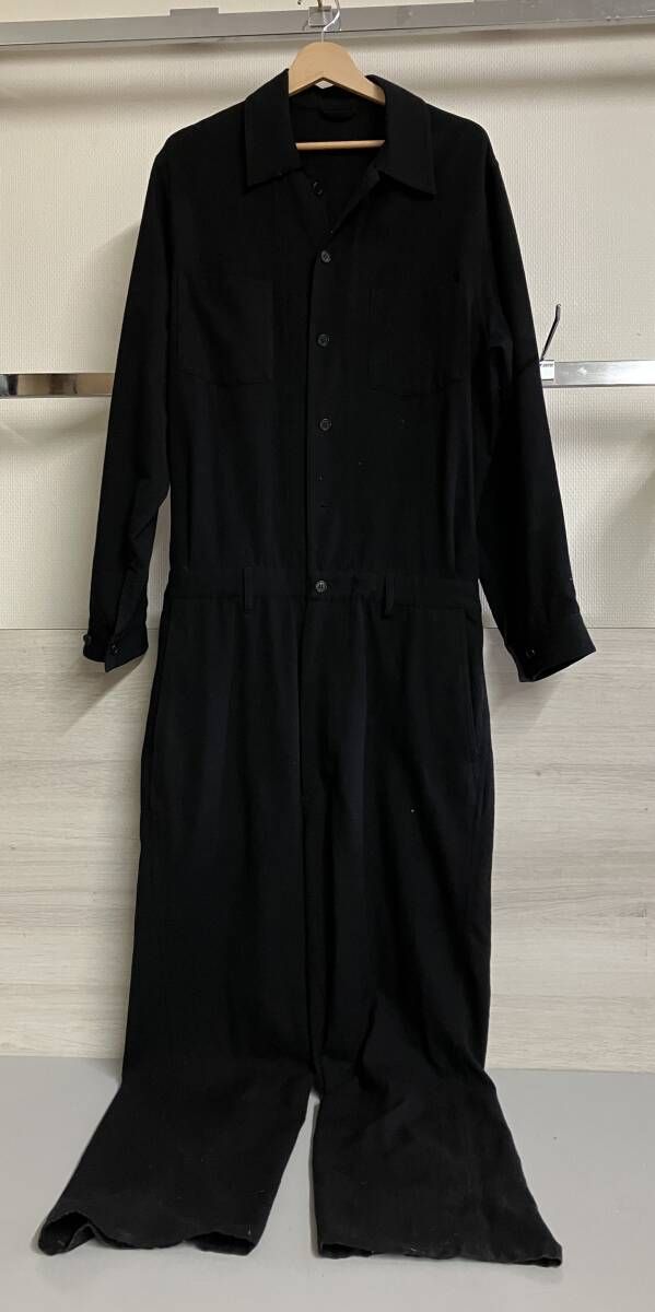 FOLL/オーバーオール・オールインワン/washed wool gaba all in one