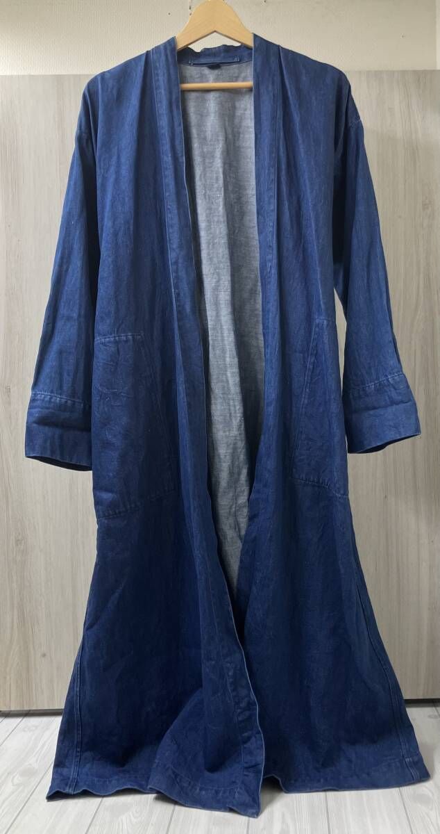 45R フォーティファイブアール 8042006 コットンリネン デニム コート