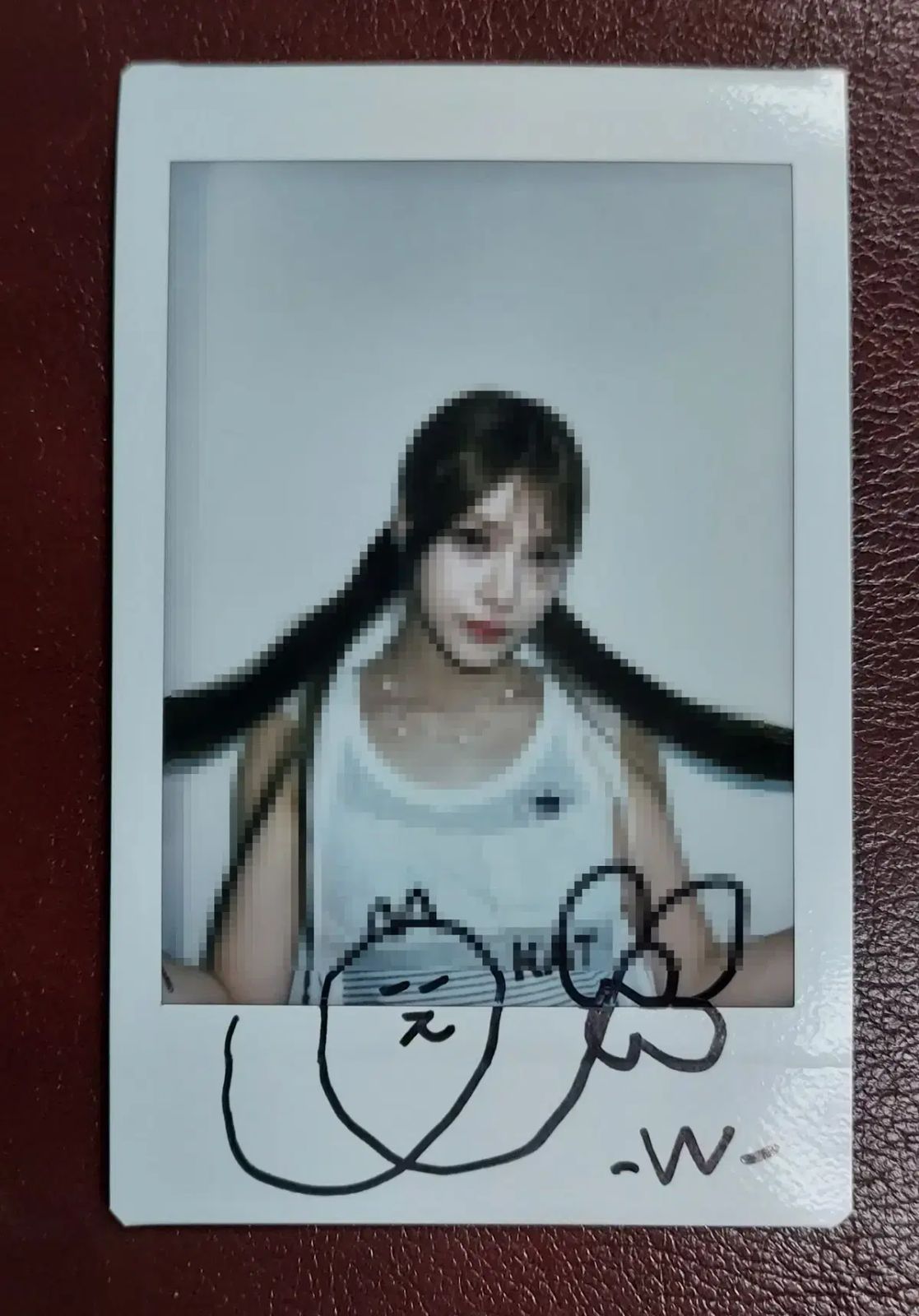 ヒットジーズ ビビ サイン入りチェキ サイン入りポラロイド