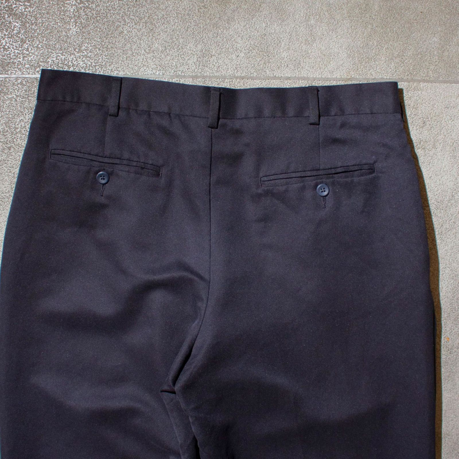 Perry Ellis AMERICA 00's Polyester 2tuck Slacks【34×32】 メンズ