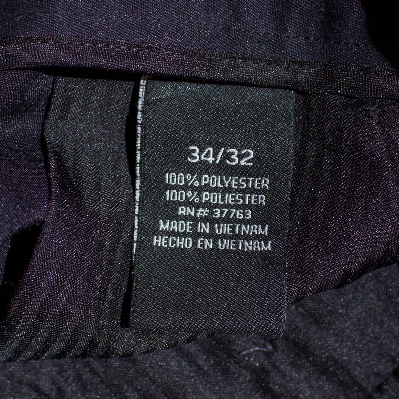 Perry Ellis AMERICA 00's Polyester 2tuck Slacks【34×32】 メンズ