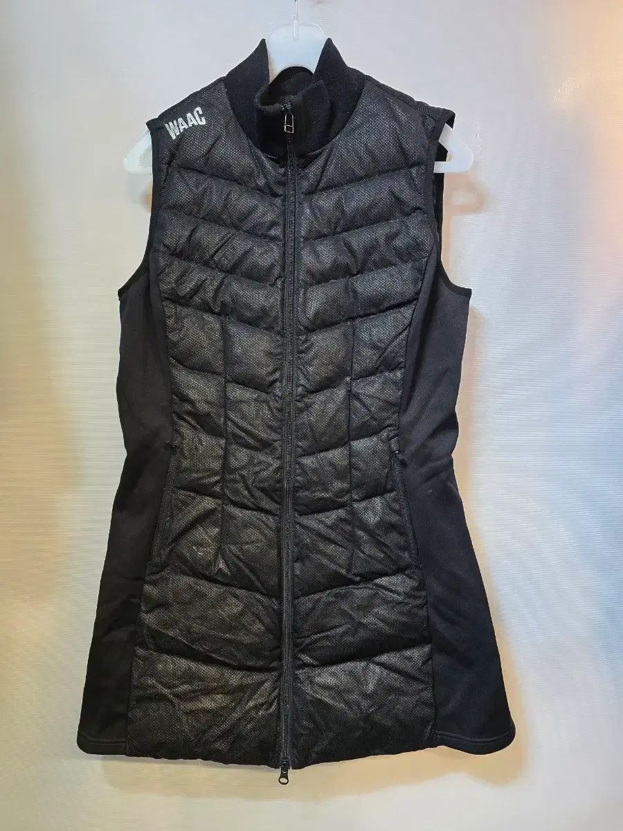 waac レディース ダウンベスト 黒 秋冬 サイズ3（L相当）｜waac