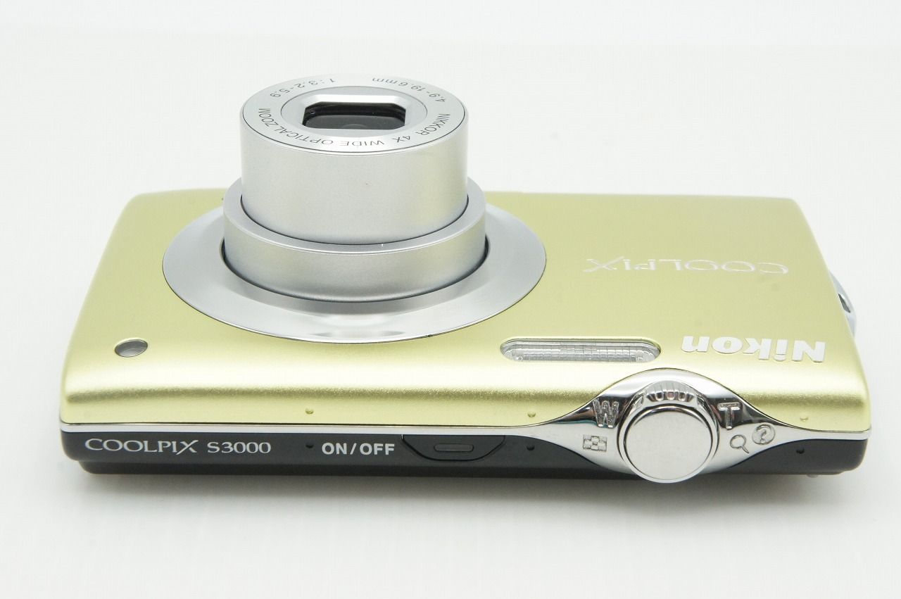 美品 Nikon ニコン COOLPIX S3000 コンパクトデジタルカメラ ポップ