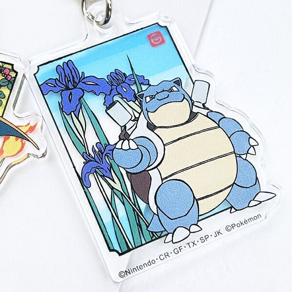 リザードンとカメックス キーホルダー リザードンとカメックス キーホルダー レア】ポケモンXYリアル