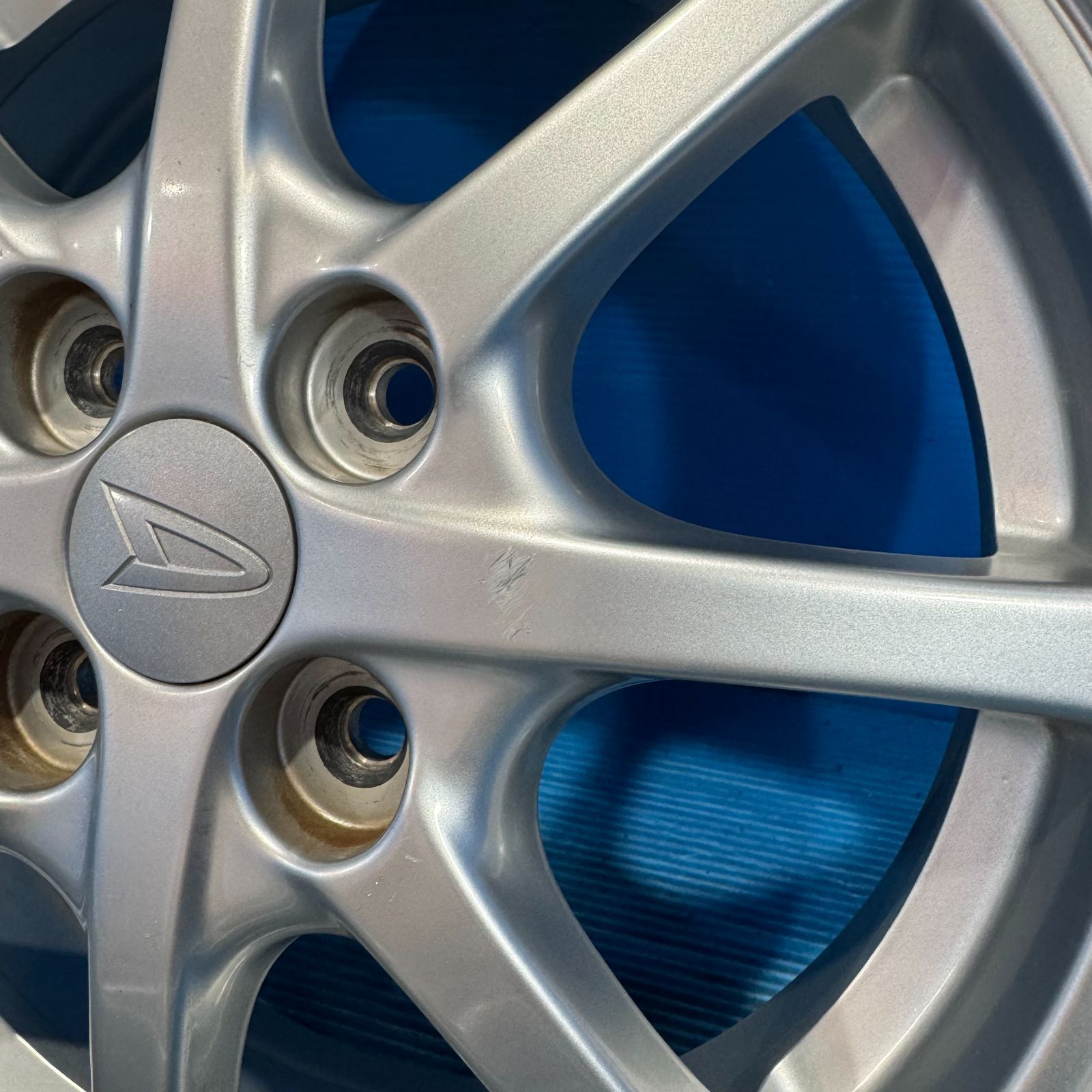 タント、ミラ、ムーヴ、ワゴンR　アルミホイールセット４本　１４X4.5J PCD100 激安 4本セット】ダイハツ ムーヴ系 タント系 ミラ系 純正 スチール 鉄