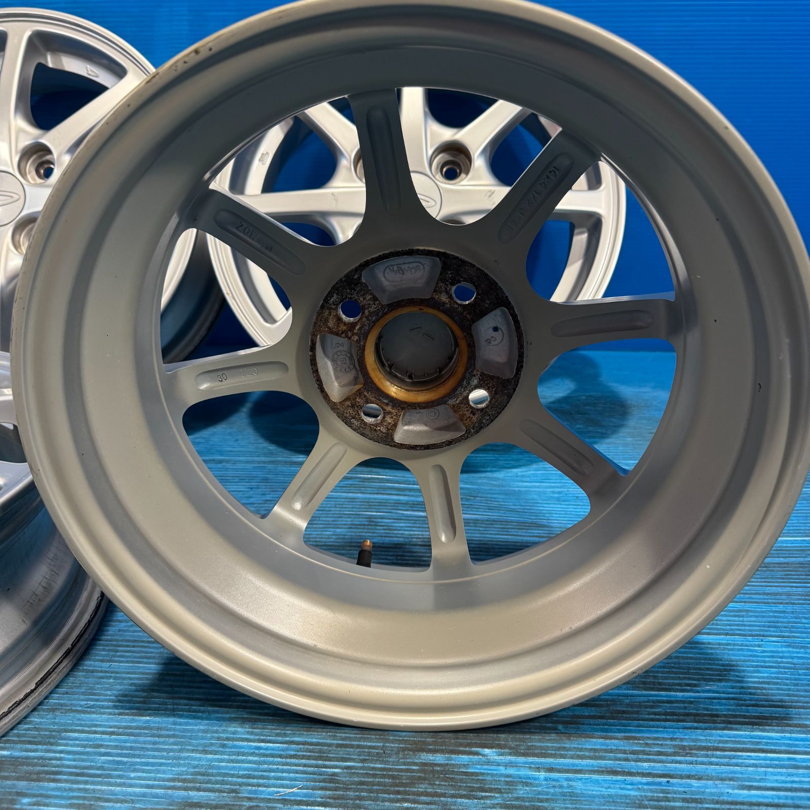 ダイハツ タント 純正 14インチ アルミホイール 4本 4.5J +45 PCD100