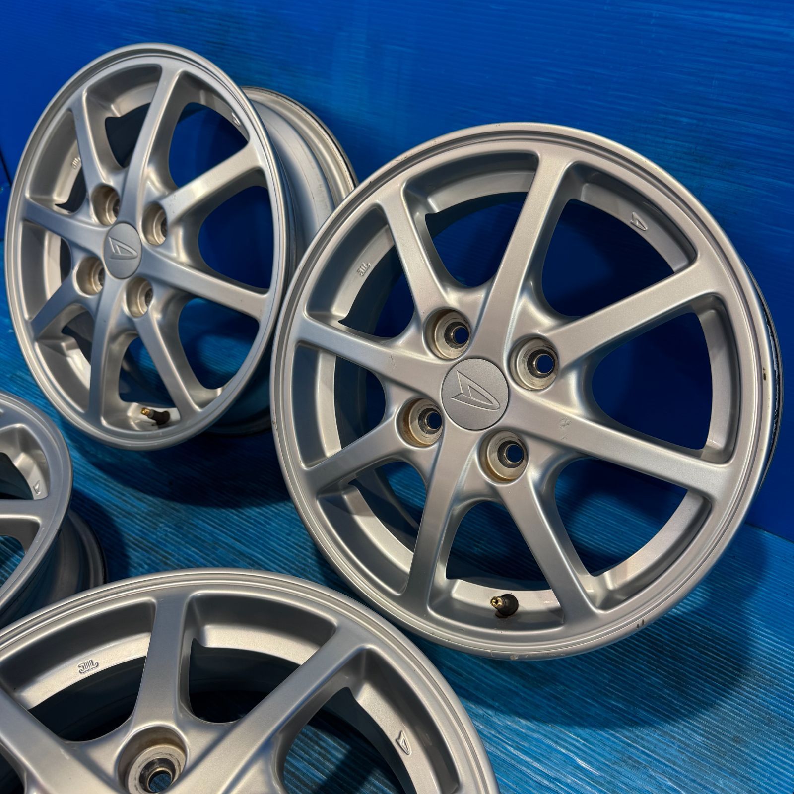 ダイハツ タント 純正 14インチ アルミホイール 4本 4.5J +45 PCD100