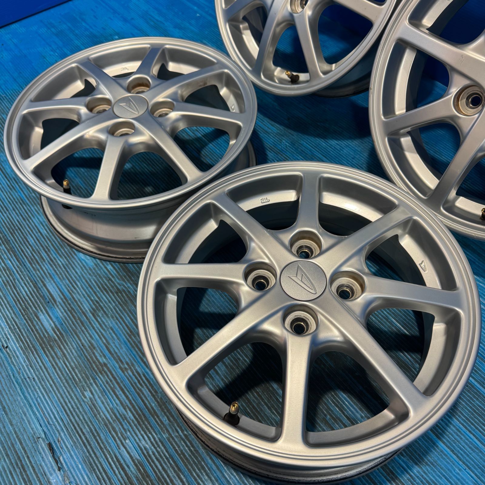 ダイハツ タント 純正 14インチ アルミホイール 4本 4.5J +45 PCD100