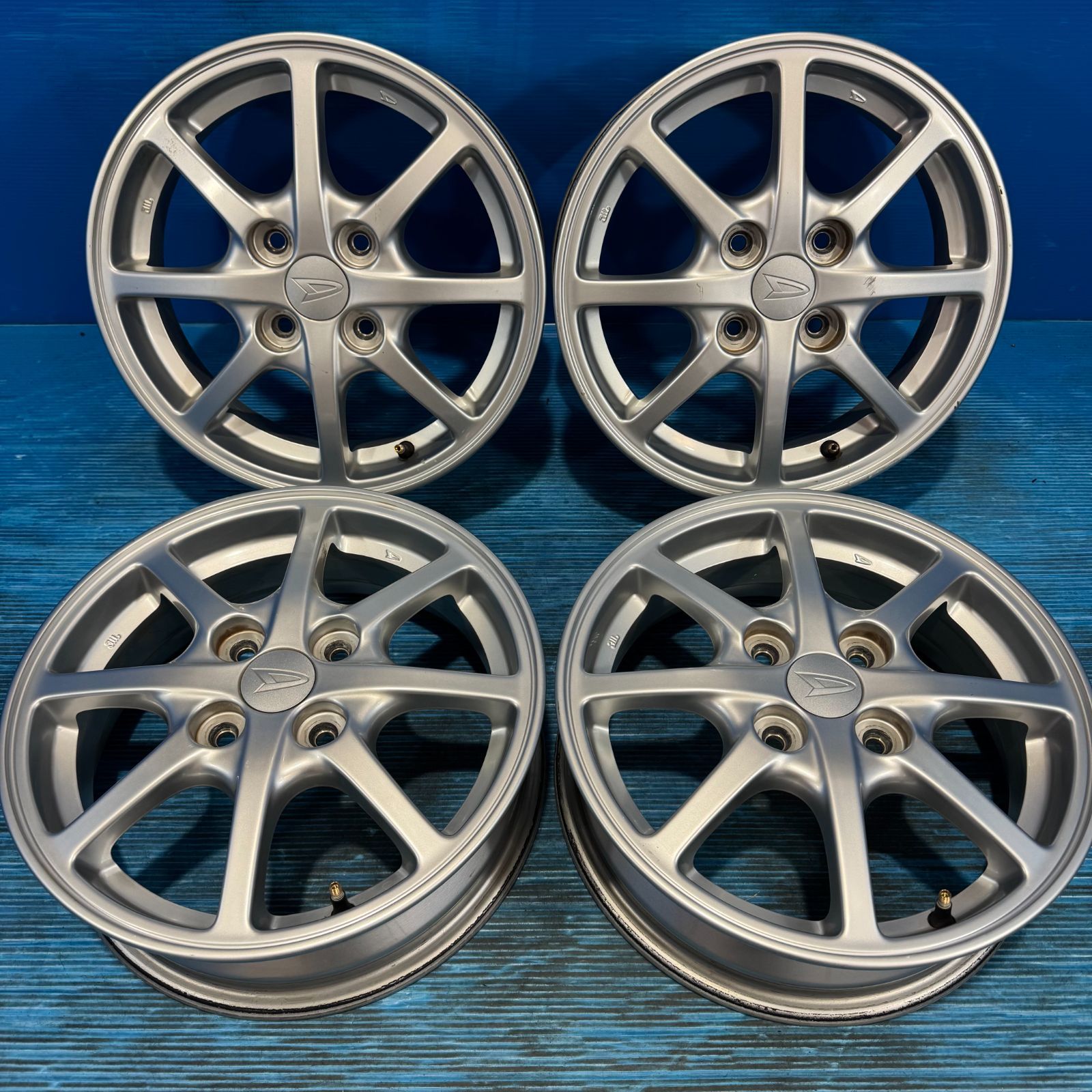 ダイハツ タント 純正 14インチ アルミホイール 4本 4.5J +45 PCD100