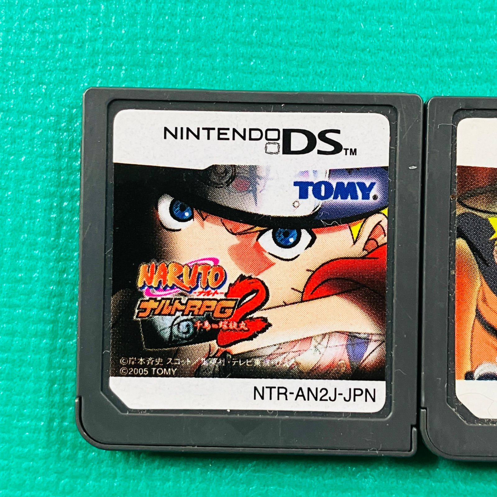 ソフトのみ2点セット】DS NARUTO －ナルト－ ナルトRPG2 千鳥VS螺旋丸