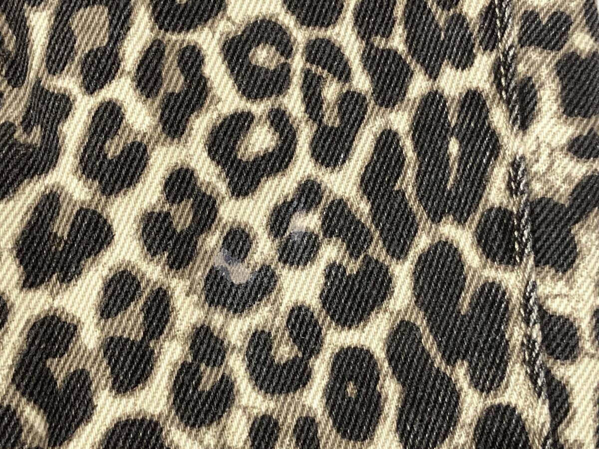 SearoomLynn Canvasギャザーパンツ シールームリン レオパード柄 総柄