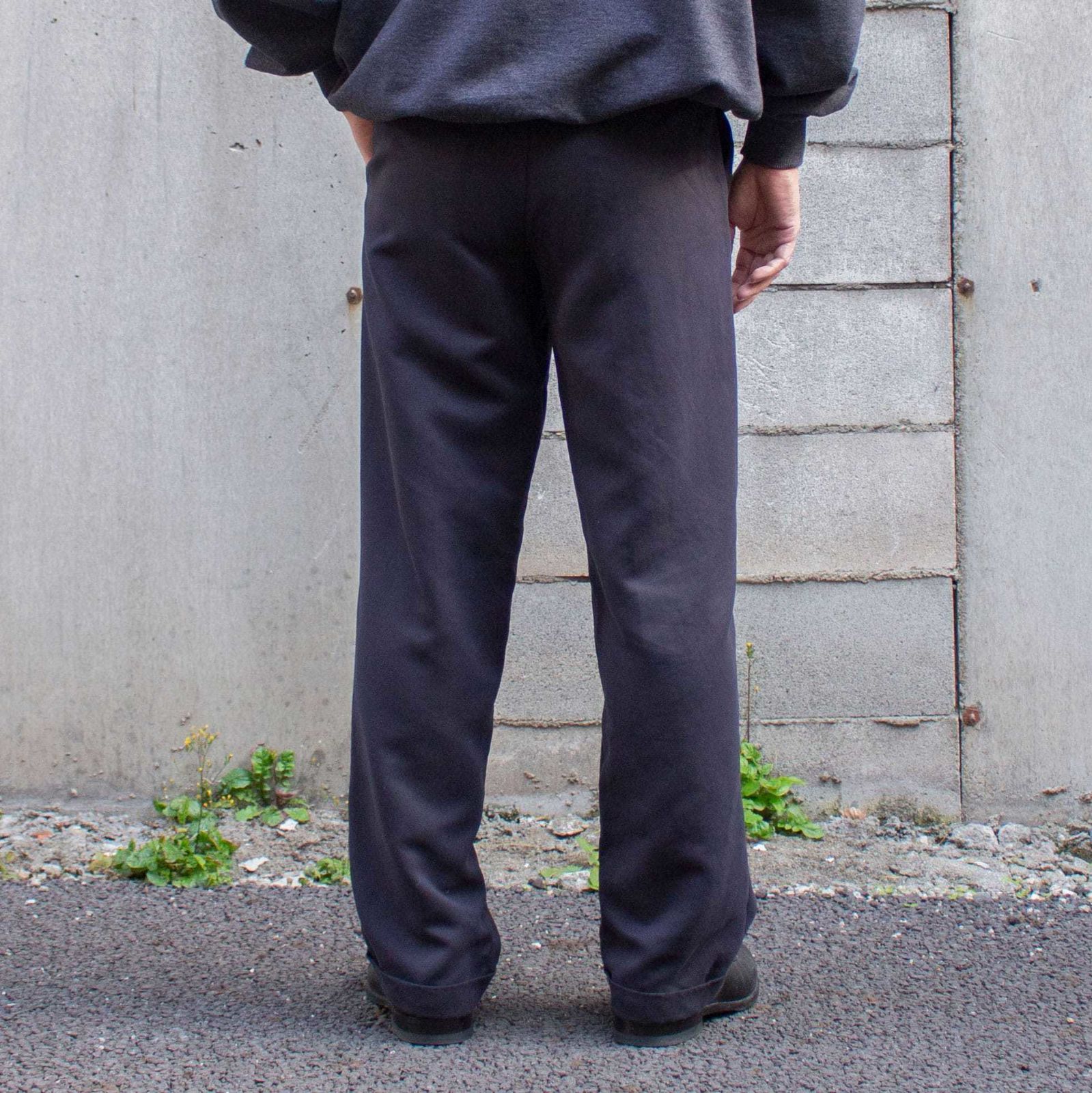 Perry Ellis AMERICA 00's Polyester 2tuck Slacks【34×32】 メンズ