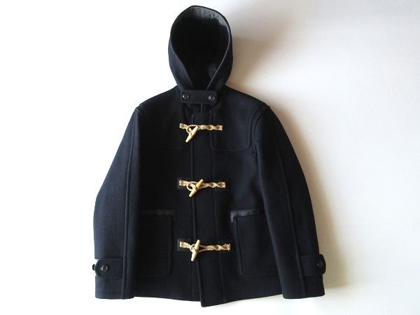 united carr ダッフルコート ブラック 38 バズリクソンズ 美品 UNITED