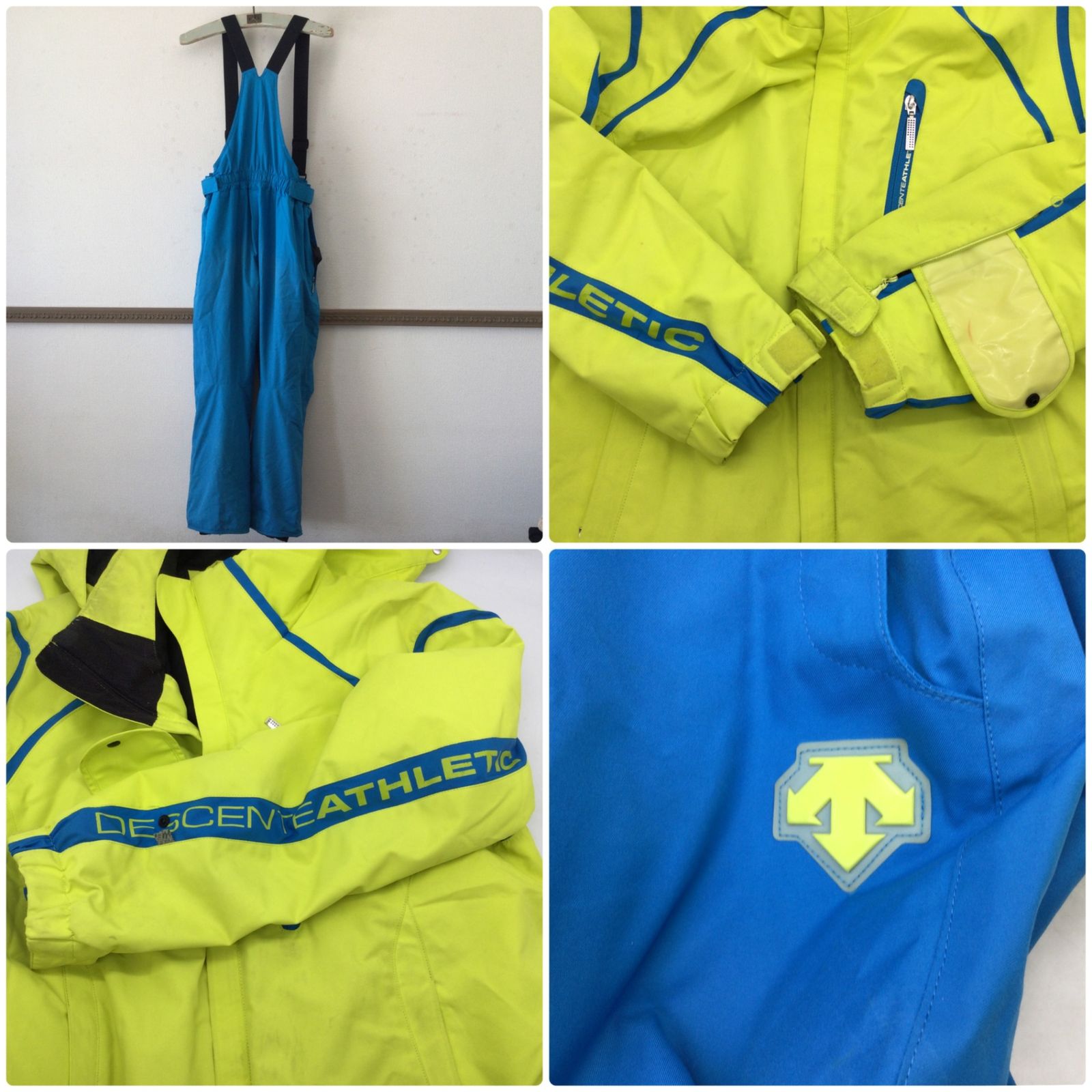 1159 DESCENTE デサント スキーウェア スノーボードウェア 上下セット