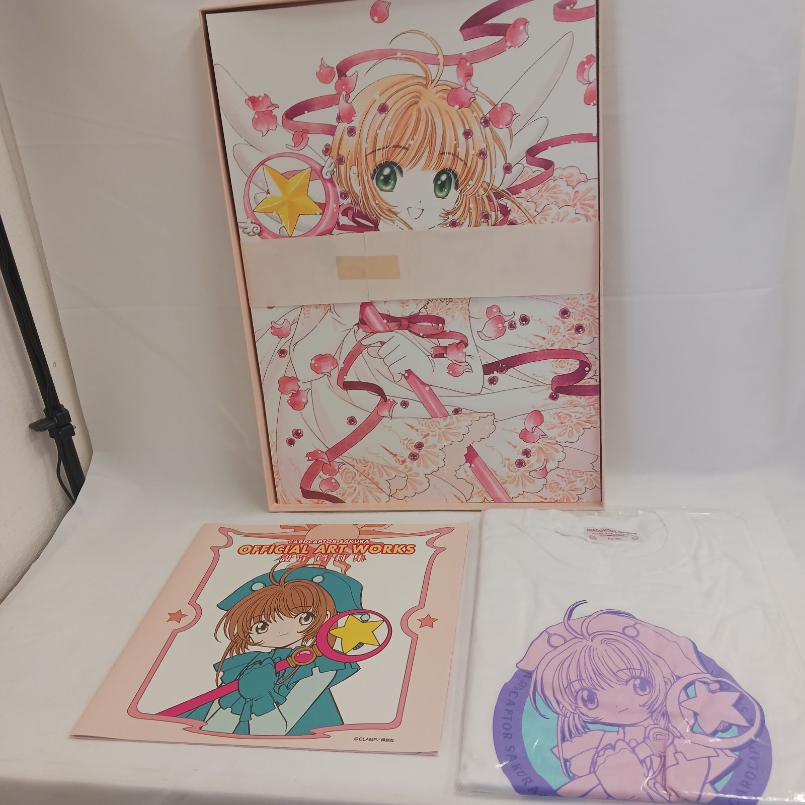 ♥ CLAMP カードキャプターさくら ポスターボックス 保存状態良好 運送用段ボールに入れて発送予定 ら