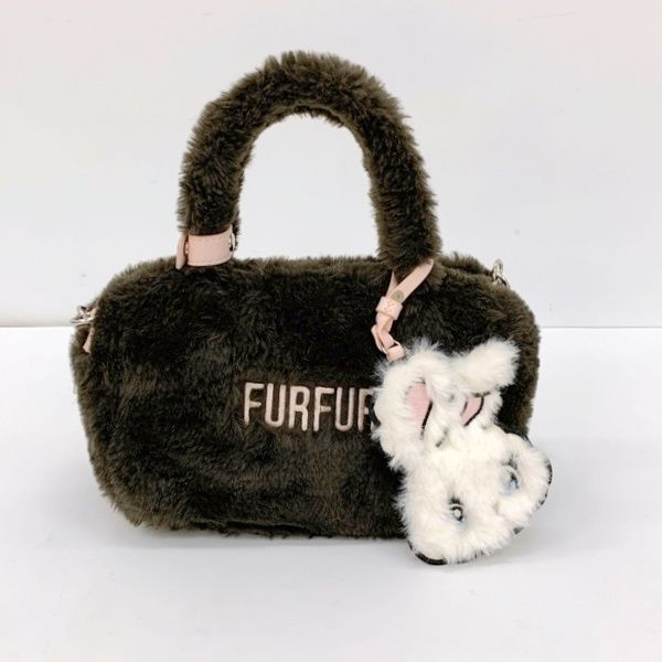 FURFUR ファーファー foxy illustrations エコファースクエアボストン 