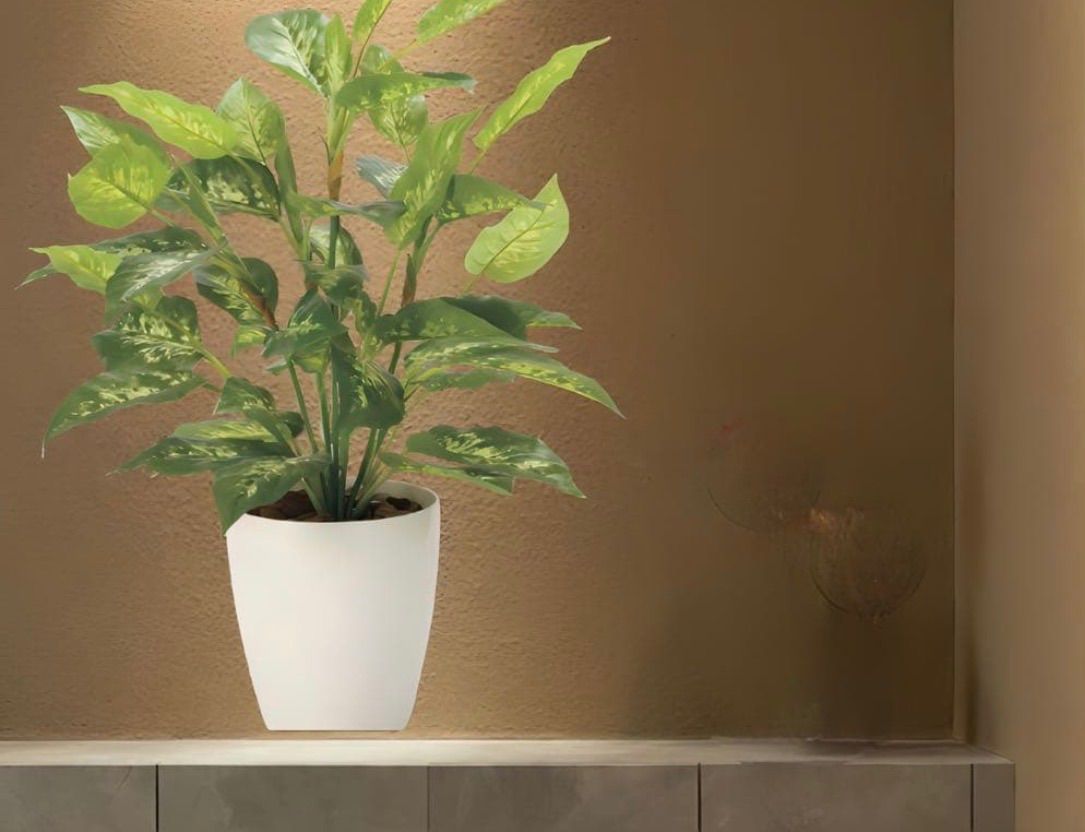 光触媒 人工観葉植物 フェイクグリーン フレッシュディフェンバキアL