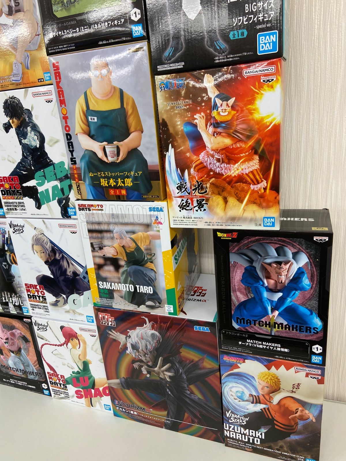 未開封 開封済み 混在 ジャンプ フィギュア ワンピース ドラゴンボール