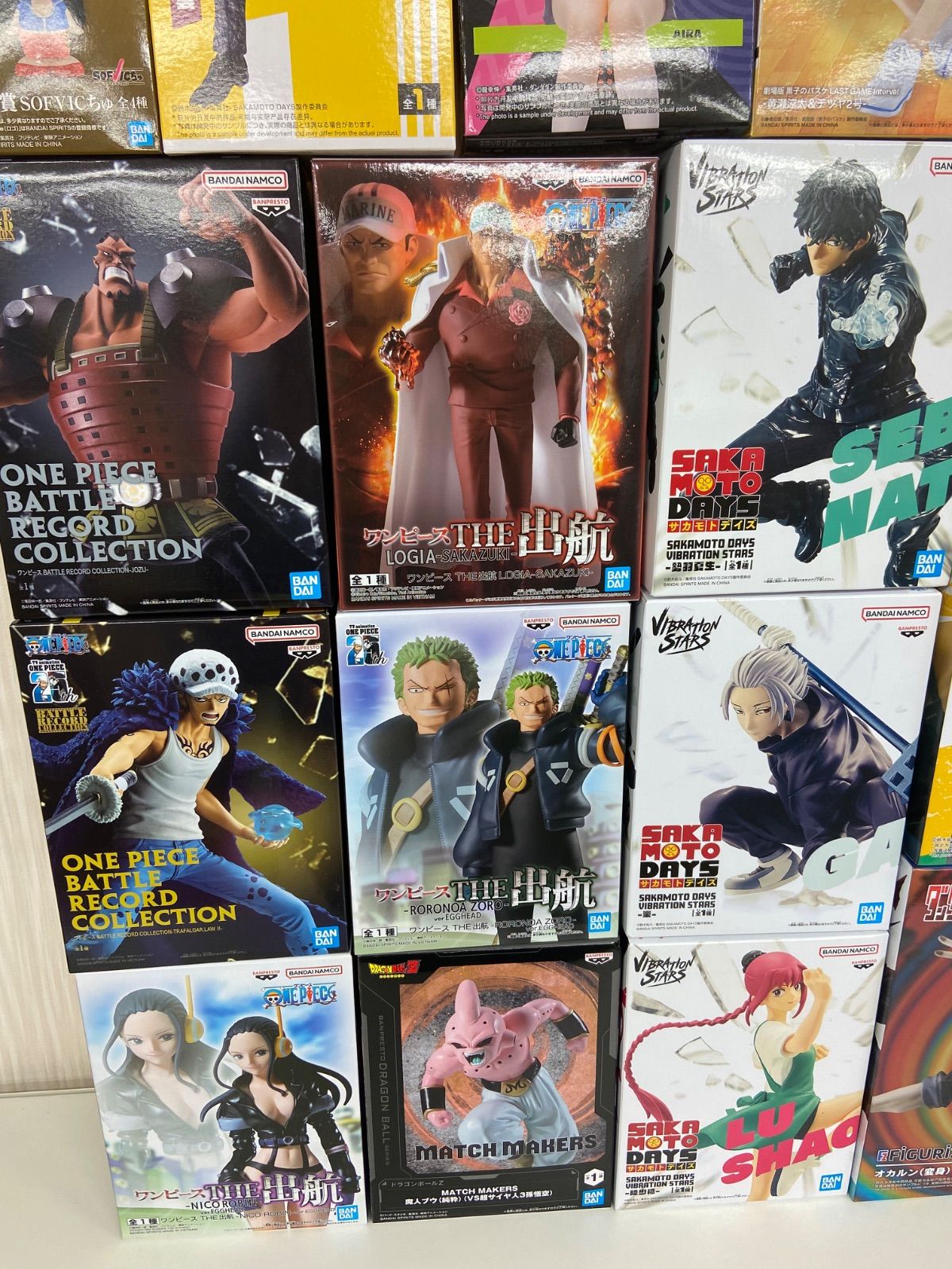 未開封 開封済み 混在 ジャンプ フィギュア ワンピース ドラゴンボール