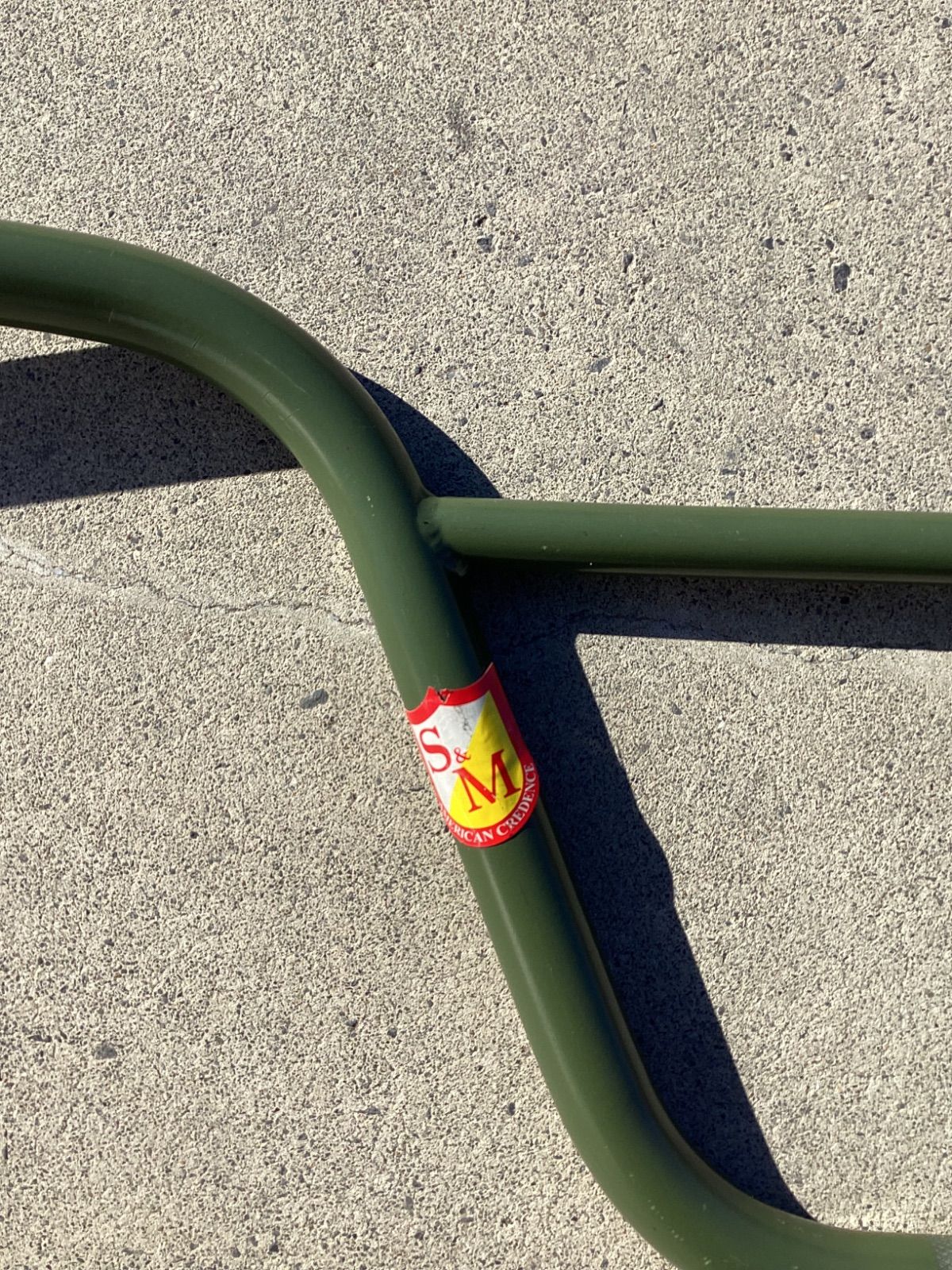 【BMX用ハンドルバー】S&M製CREDENCE 8.7″ BAR,Black. S&M Bikes Credence 8.7