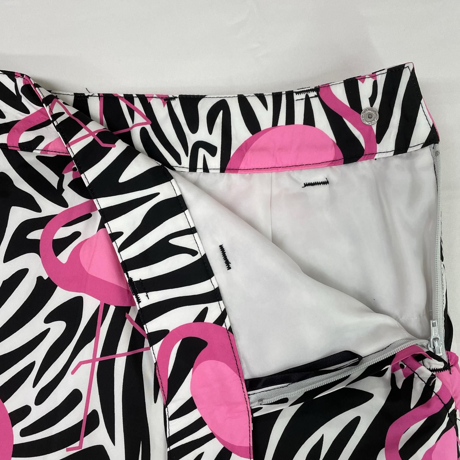 中古 レディース ラウドマウス LOUDMOUTH セットアップ S M 黒×ピンク