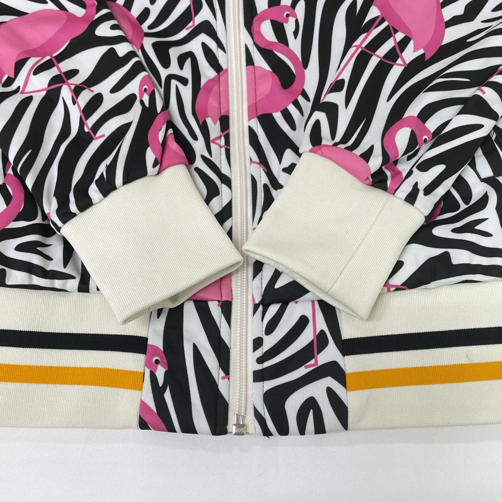 中古 レディース ラウドマウス LOUDMOUTH セットアップ S M 黒×ピンク