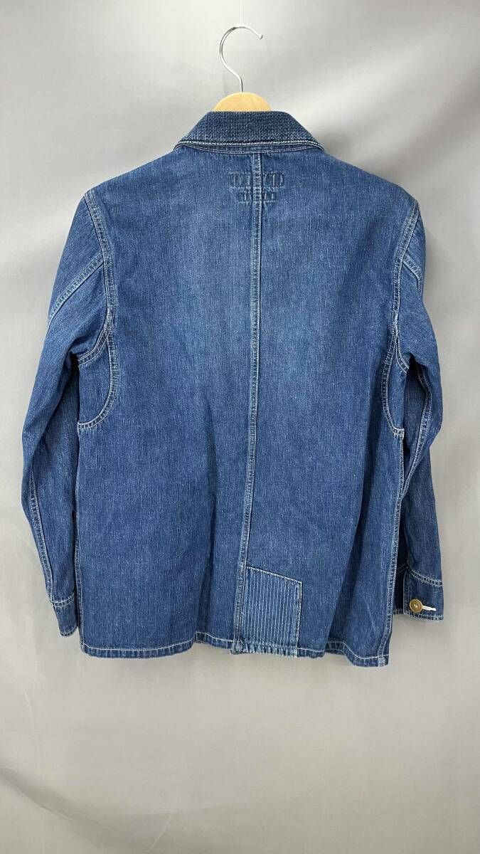 FDMTL ファンダメンタル　パッチワークデニムカバーオール　1 FDMTL ファンダメンタル パッチワークデニムカバーオール 1 ☆ FDMTL