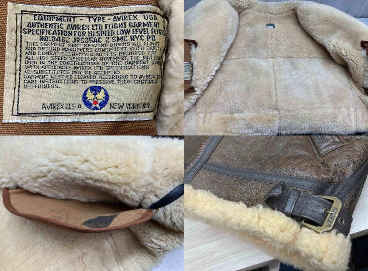 AVIREX TYPE B-3 シープスキン フライトジャケット ／ ボマー
