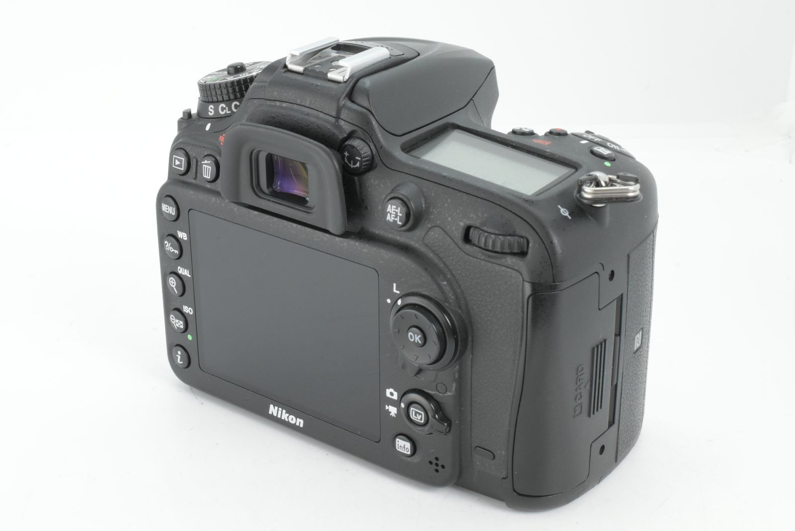 美品】シャッターカウント4173回 Nikon D7200 24.2 MP DSLR - Black