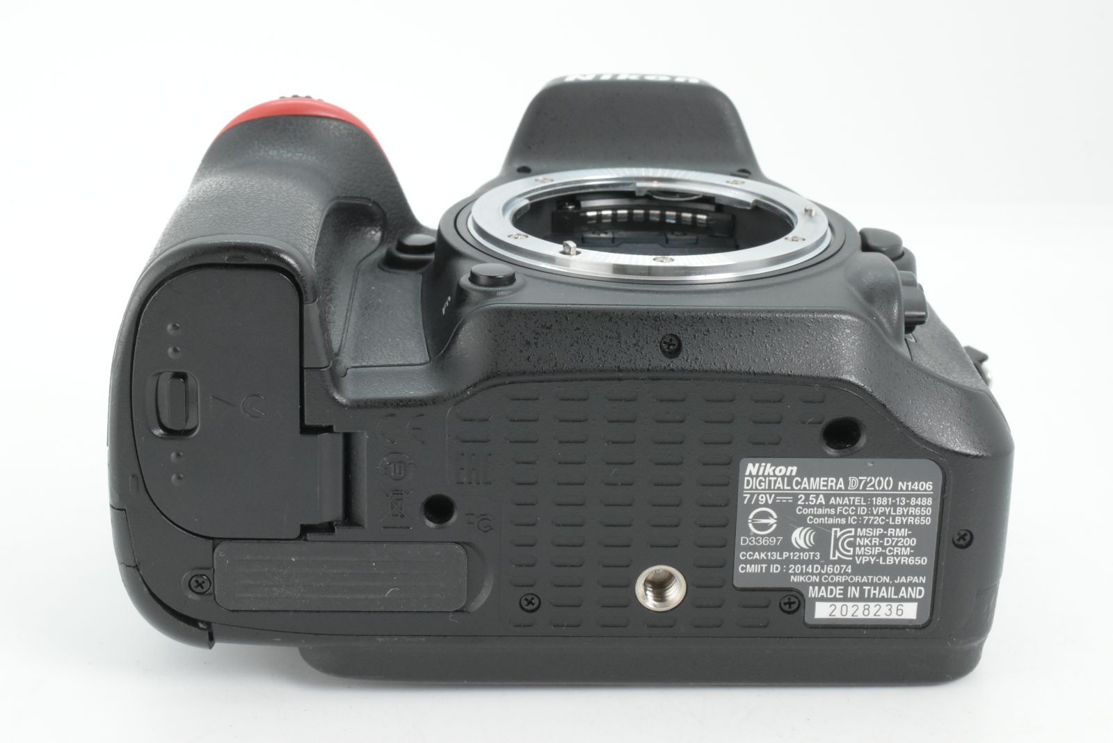 美品】シャッターカウント4173回 Nikon D7200 24.2 MP DSLR - Black