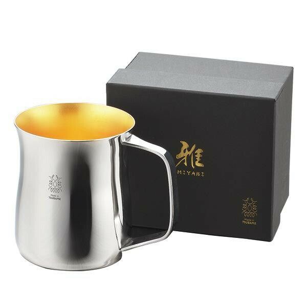 雅 みやび 手付きタンブラー 内面24金メッキ MY 02