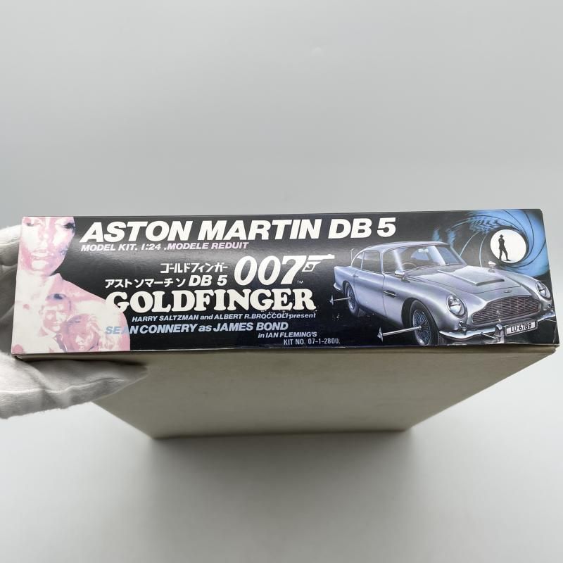 中古】未組立 1/24 アストンマーチン DB5 童友社 007 ゴールド